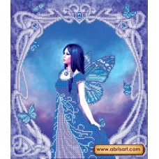 АС-114 Сапфир. Схема для вышивки бисером на холсте. АбрисАрт