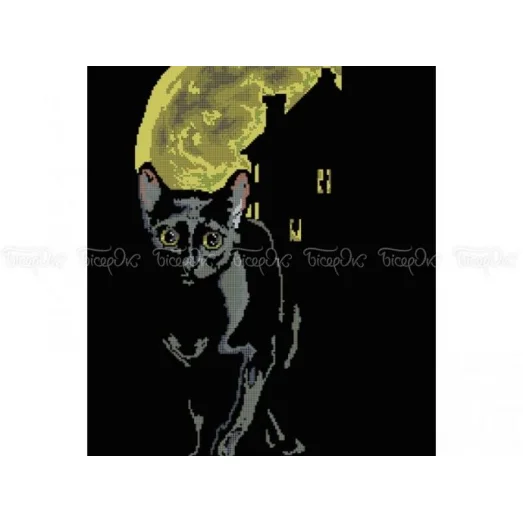 ЧВ-7047 Полнолуние. Схема для вышивки бисером. Бисерок