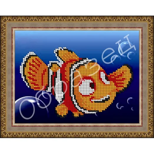 КД-020 Рыбка Немо. Схема для вышивки бисером. ТМ Фея Вышивки