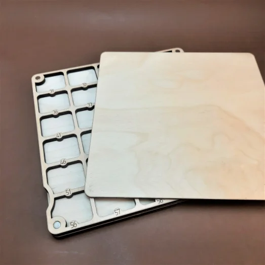 ОРГ-060237д Двухсторонний органайзер на 60 ячеек