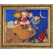 БФ-439 Сказка о золотой рыбке. Набор для вышивки бисером Батерфляй