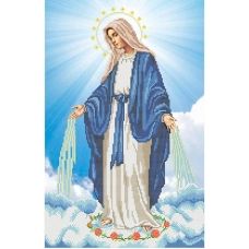 КРВ-68 Непорочное зачатие пресвятой Девы Марии. Схема для вышивки бисером ТМ КО