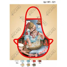 ФПВ_013 ФП-021 Заготовка для фартyшка на бутылку (укр). TM Virena