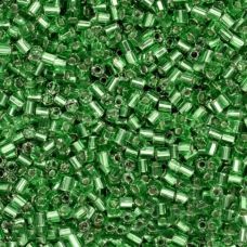 57100 Рубка Preciosa прозрачная зеленая с серебряной серединкой
