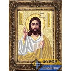 ФР-ИБ3-051-2 Святой Иоанн Креститель золото (Иоанн Предтеча). Схема для вышивки бисером ТМ Фурор
