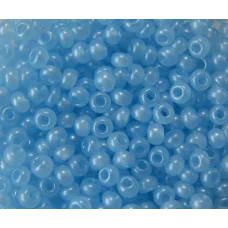 17236 Голубой с глянцевым блеском, непрозрачный Бисер Preciosa