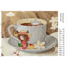 Дана-2456 Бумажные мечты. Схема для вышивки бисером