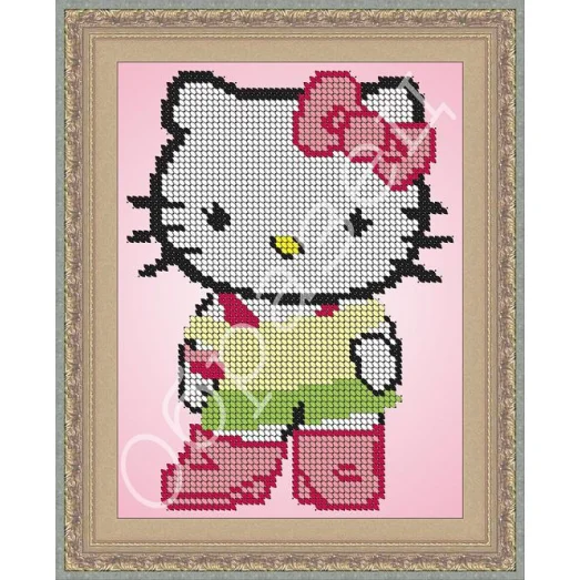 КД-025 Кити. Схема для вышивки бисером. ТМ Фея Вышивки