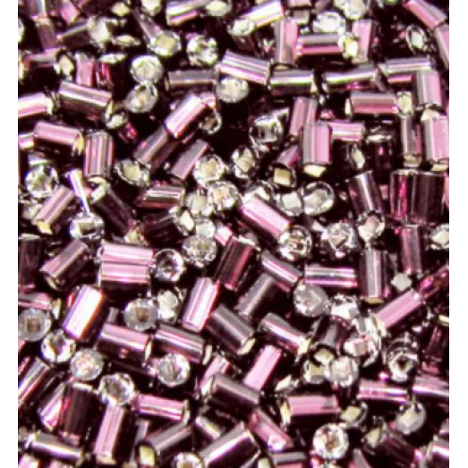 27010 Рубка Preciosa сиреневая, серебряная линия внутри