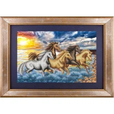 К-3045 На берегу океана. Схема для вышивки бисером Благовест