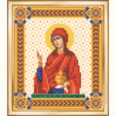 СБИ-015 Святая Мария-Магдалина. Схема для вышивания бисером. Чаривна мить
