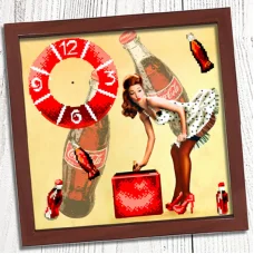 ВА-3030014 Часы Пин Ап. Схема для вышивки бисером БисерАрт