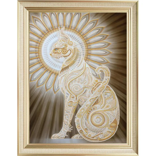 КА3-311 Милая Бастет. Схема для вышивки бисером Золотая Иголочка