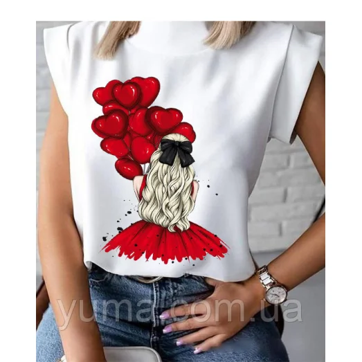 БЛ-003 Пошитая блузка Лилея под вышивку в свободном стиле. ТМ Юма