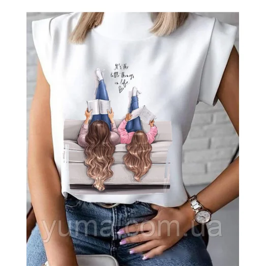 БЛ-005 Пошитая блузка Лилея под вышивку в свободном стиле. ТМ Юма