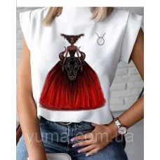 БЛ-013 Пошитая блузка Лилея под вышивку в свободном стиле. ТМ Юма