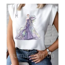 БЛ-016 Пошитая блузка Лилея под вышивку в свободном стиле. ТМ Юма