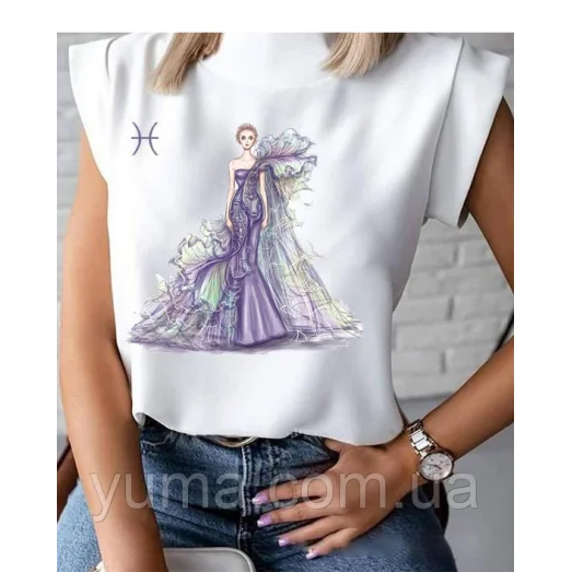 БЛ-016 Пошитая блузка Лилея под вышивку в свободном стиле. ТМ Юма