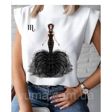 БЛ-017 Пошитая блузка Лилея под вышивку в свободном стиле. ТМ Юма