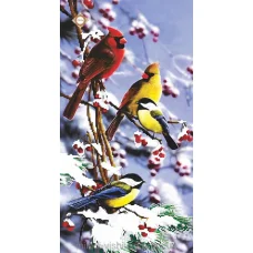 СЛ-3212 Милые птички. Схема для вышивки бисером ТМ Миледи