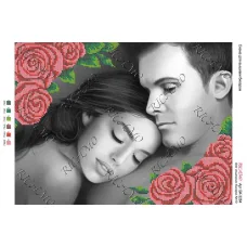 А3Н_074 БК-3264 Пара. Схема для вышивки бисером ТМ Virena