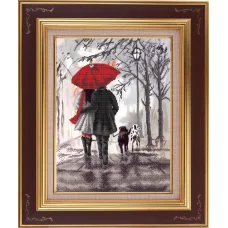 К-3041 Вечерняя прогулка. Схема для вышивки бисером Благовест