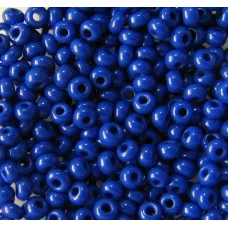 33060 Бисер не прозрачный синий