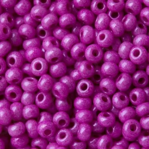 16325/6 Бисер Preciosa Сиреневый натуральный, непрозрачный