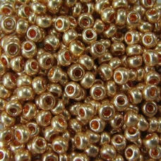 18184 Бисер Preciosa сольгель бронзовый металлик