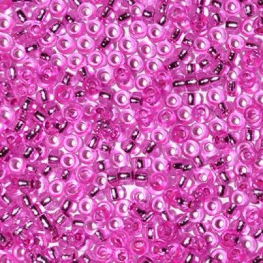 18225 Бисер Preciosa хрусталь розовый цветной