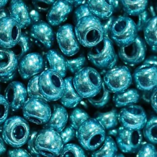 18365 Бисер Preciosa морская волна металлик классика