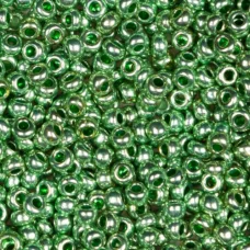 18556 Бисер Preciosa травяной металлик терра