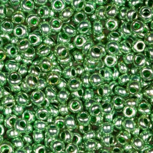 18556 Бисер Preciosa травяной металлик терра
