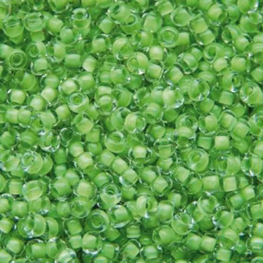 38357 Бисер Preciosa стеклянный с травяным прокрасом классика