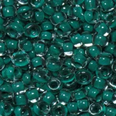 38458 Бисер Preciosa стеклянный с насыщенным изумрудным прокрасом