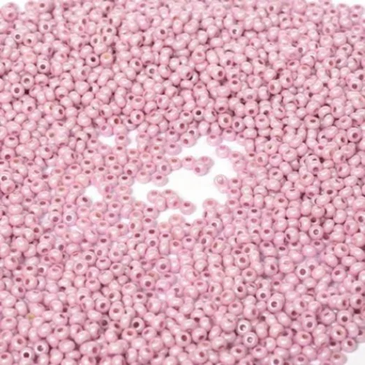 46326 Бисер Preciosa светло-сиреневый перламутровый мел терра