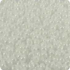 46381 Бисер Preciosa молочный перламутровый мел терра