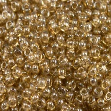 48042 Бисер Preciosa кристальный люстеред с бежево-серым прокрасом