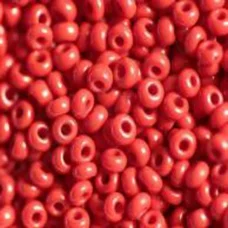 93190м Бисер Preciosa керамика красный матовый