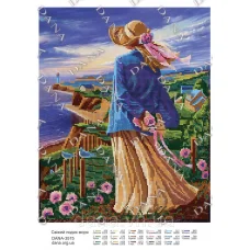 ДАНА-3575 Свежее дыхание моря. Схема для вышивки бисером