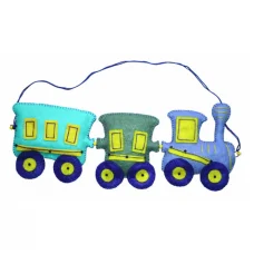 В-194 Паровозик желаний. Набор выризания из фетра ТМ Чаривна Мить