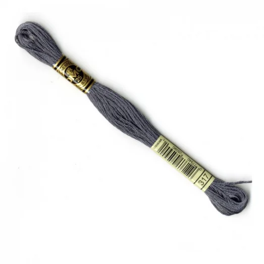 DMC-317 Мулине для вышивки ДМС арт 117. Франция