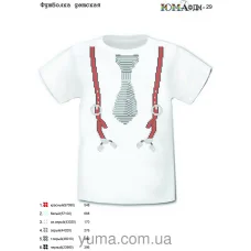 ЮМА-ФДМ-029 Футболка детская для вышивки 