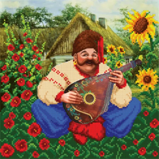 БИС-3716 Играй музыкант. Схема для вышивки бисером Арт Лар