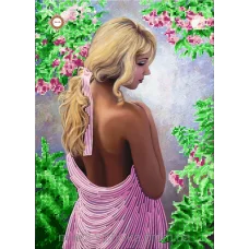 СЛ-3226 Скромное обояние. Схема для вышивки бисером ТМ Миледи