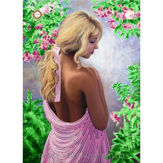 СЛ-3226 Скромное обояние. Схема для вышивки бисером ТМ Миледи