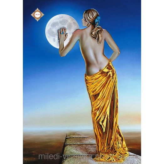 СЛ-3227 Лунное прикосновение. Схема для вышивки бисером ТМ Миледи