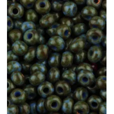 39940 Бисер Preciosa синий травертин