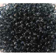 40010 Бисер прозрачный, серый, натуральный