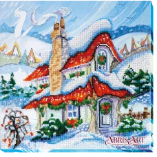 АВ-458 Сказочная зима. Набор для вышивки бисером. Абрис Арт
